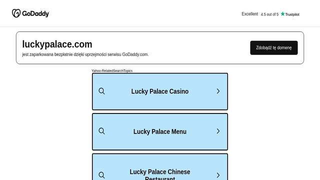 LuckyPalace casino screenshot